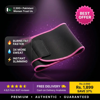 Slim Sweat Belt – Tummy Trimmer & Waist Support Belt