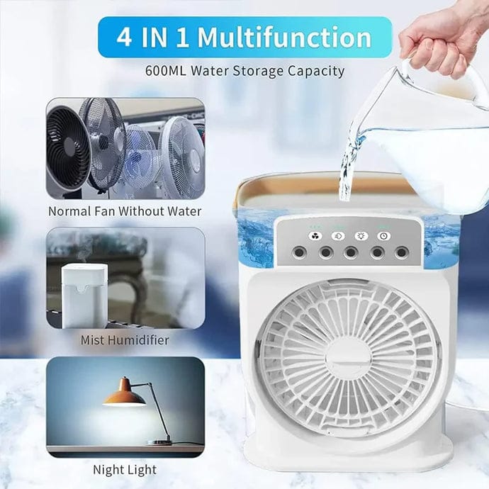 Humidifier 3-in-1 Portable Mist Fan